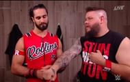 Seth Rollins and Kevin Owens at Survivor Series